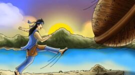 Foto: Ilustrasi Cerita Rakyat Sangkuriang