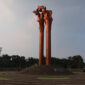 Monumen Bandung Lautan Api di Tegalega, Bandung.