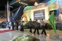 Seleksi Tilawatil Qur'an dan Hadist (STQH) XVIII Tingkat Provinsi Jawa Barat Tahun 2023 di Plaza Pusdai Jabar, Kota Bandung, Minggu (7/5/2023).(Foto: Biro Adpim Jabar)