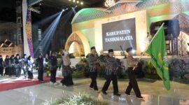 Seleksi Tilawatil Qur'an dan Hadist (STQH) XVIII Tingkat Provinsi Jawa Barat Tahun 2023 di Plaza Pusdai Jabar, Kota Bandung, Minggu (7/5/2023).(Foto: Biro Adpim Jabar)