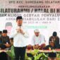 Bupati Sumedang Dony Ahmad Munir di  Acara Silaturahmi Idul Fitri 1444 H/2023 M di lingkungan Pemerintah Kecamatan Sumedang Selatan, Rabu (3/5). 