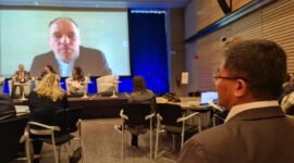 Wakil Bupati Sumedang Erwan saat ikuti The GovTech Global Forum di Washington DC. Jum'at (5/5).