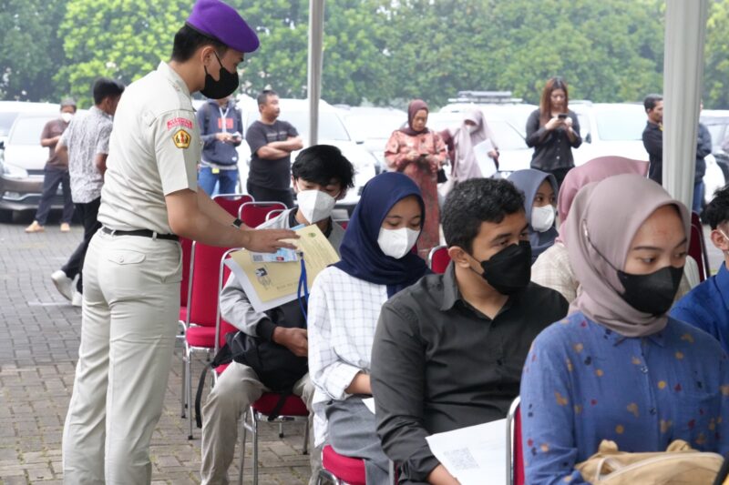 Pelaksanaan Ujian Tulis Berbasis Komputer-Seleksi Nasional Berdasarkan Tes (UTBK-SNBT) 2023 digelar serentak pada Senin (8/5/2023).